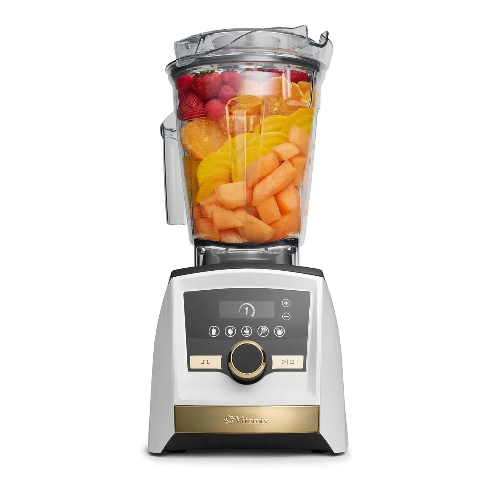 Vitamix A3500i Ascent® Series Smart Blender (White with Gold Trim)